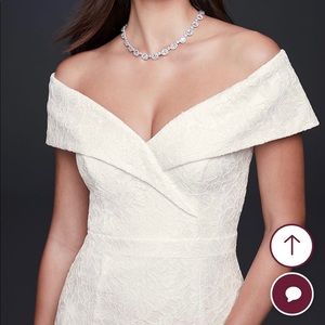 NWT Wedding Dress. Never worn. Never altered.